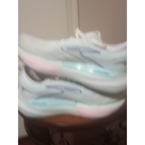 Brooks Glycerin GTS 22 Womens Size 8 B Blue Pink Athletic Running Shoes Sneakers - Picture 13 of 15